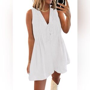 NWT‎ Caracilia Women’s Oversized Denim Romper – Small